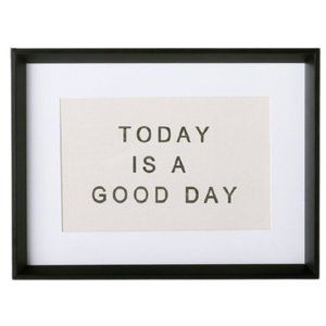 NEW Studio McGeeToday Is A Good Day Framed Canvas